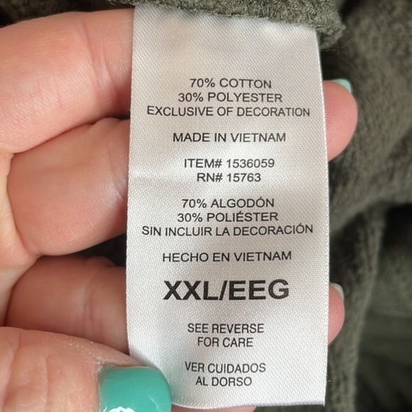 CHAMPION Men’s‎ olive green sweatpants w/ pockets and drawstring waist. XXL. EUC - Picture 9 of 11